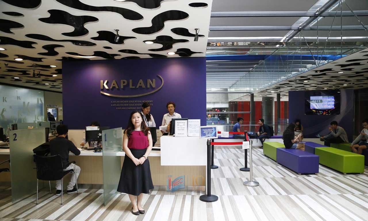 Đại diện INEC trong chuyến thăm trường Kaplan