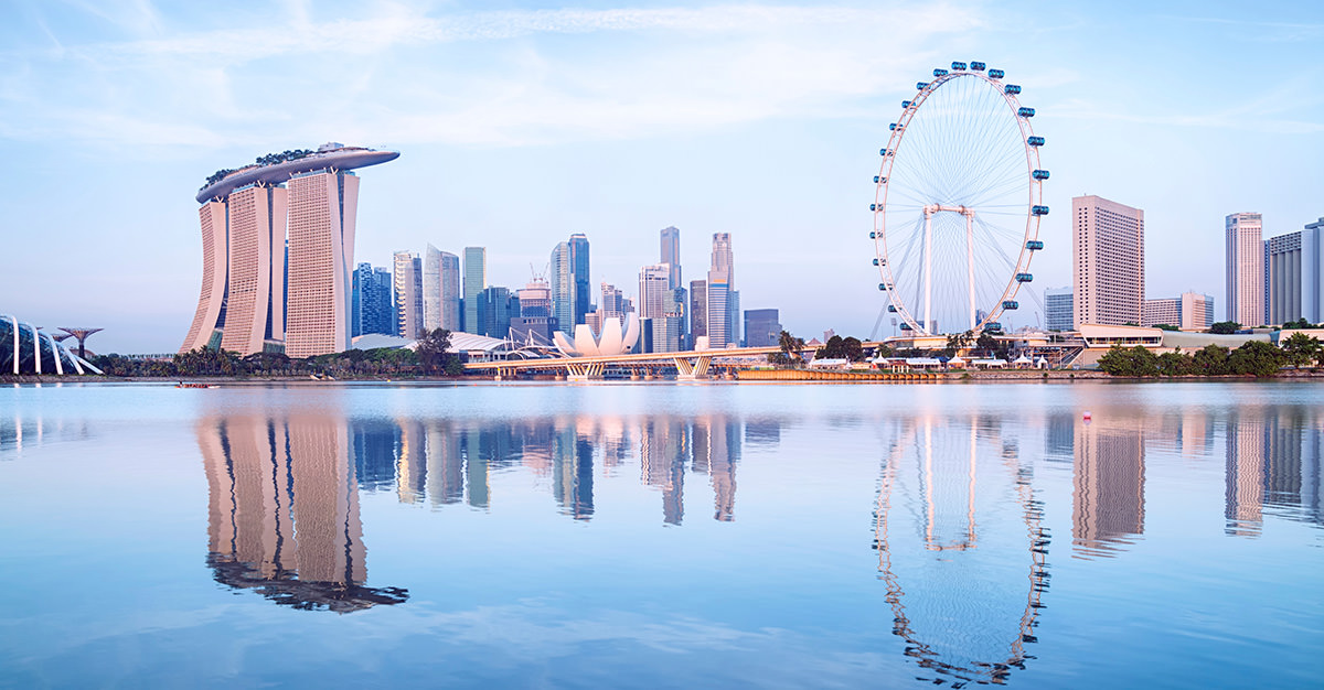 Đất nước Singapore nhỏ bé nhưng sở hữu nhiều công trình kiến trúc ấn tượng